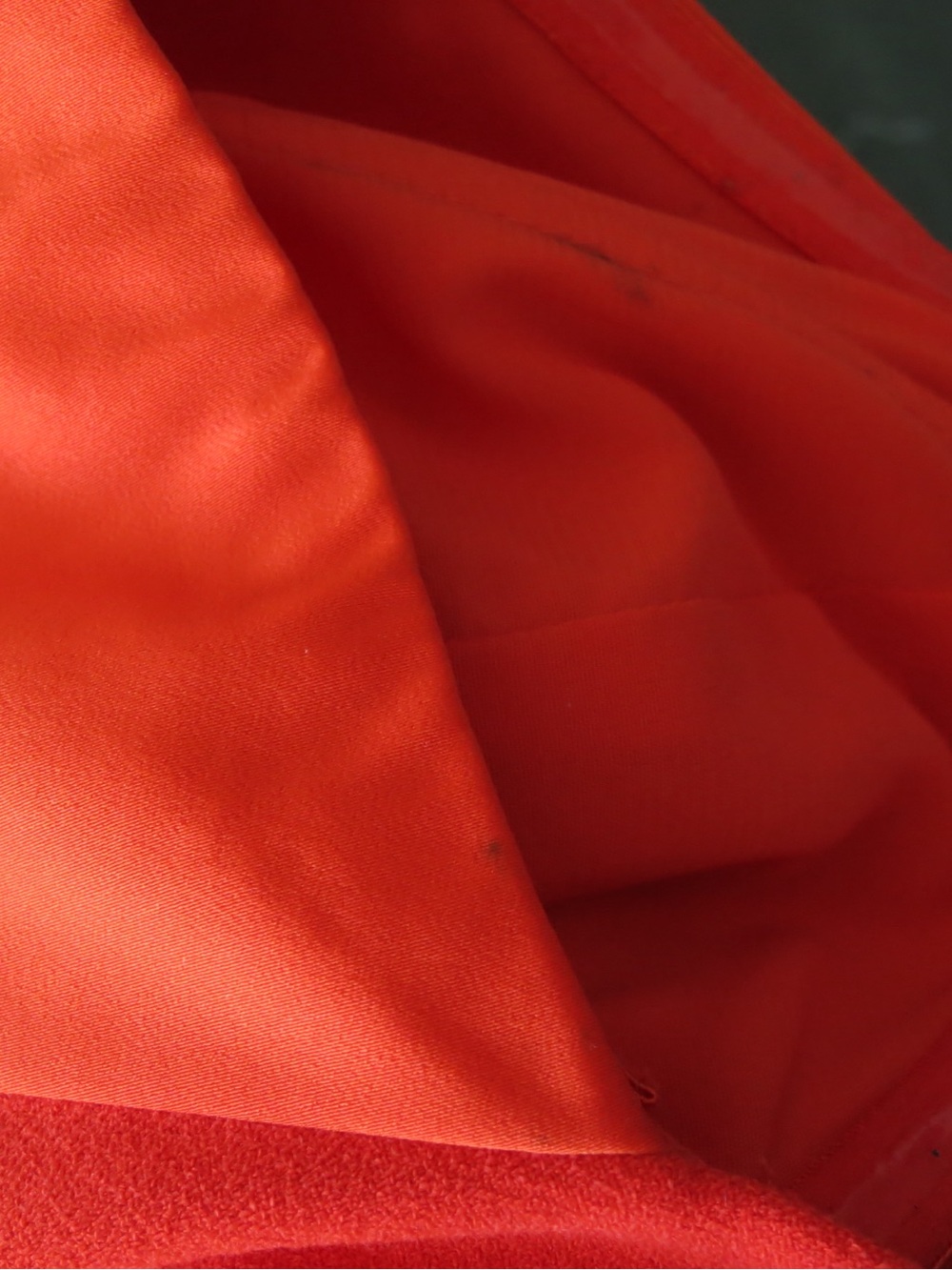 NBD Bright Red-Orange One-Shoulder Mini Dress - Picture 12 of 14